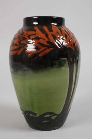 Max Laeuger Vase Schlickermalerei - photo 3