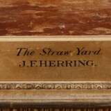 John Frederick Herring II., attr., "Der Strohhof" - Foto 4