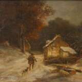 E. A. Kaiser, Jäger in Winterlandschaft - photo 1