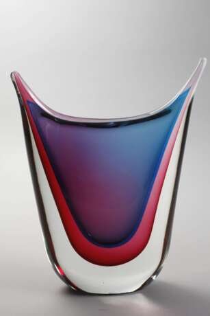 Murano Vase "Sommerso" - photo 3