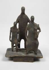 Bronzegruppe Familie