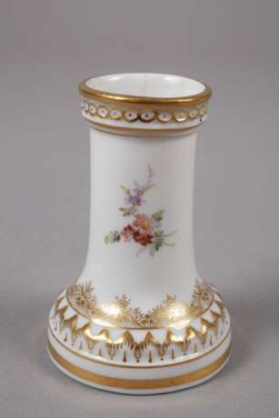 Meissen kleine Vase Ansicht Schwarzwasserstelz - photo 2