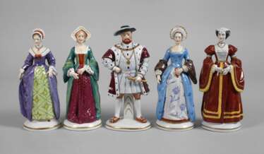 Sitzendorf Heinrich VIII. und seine Frauen
