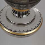 Steinschönau Pokalglas mit Schwarzlotmalerei - Foto 4