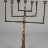 Judaica großer Menoraleuchter - photo 4