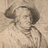 Hendrick Goltzius, Portrait eines Mannes mit Hut - фото 1