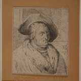 Hendrick Goltzius, Portrait eines Mannes mit Hut - фото 2