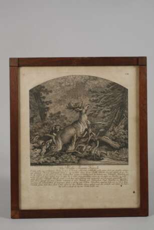 Johann Elias Ridinger, Konvolut Jagddarstellungen - Foto 2
