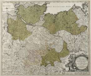 Johann Baptist Homann, Karte Norddeutschland