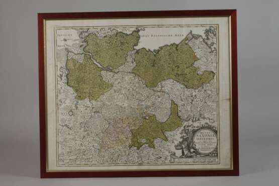 Johann Baptist Homann, Karte Norddeutschland - Foto 2
