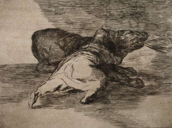 Francisco de Goya, "Algun partido saca" - Foto 1