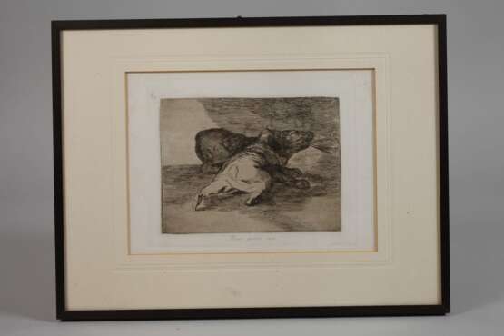 Francisco de Goya, "Algun partido saca" - Foto 2