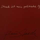 Joseph Beuys, "Klaus Staeck ist mein..." - photo 1