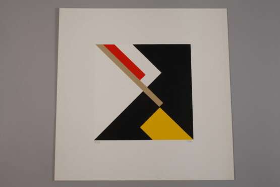 Walter Dexel, "Diagonalkonstruktion im Quadrat II" - фото 2