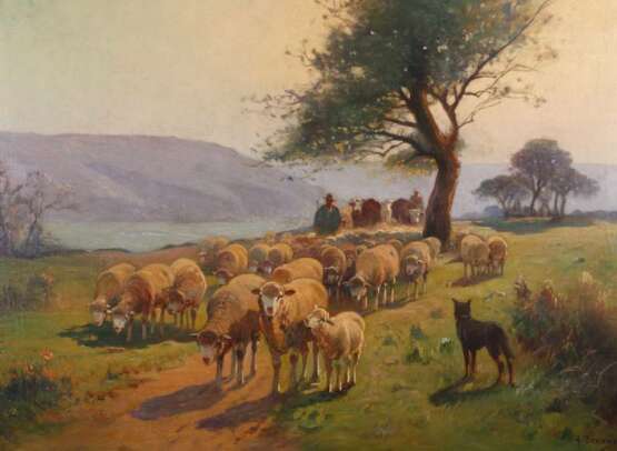 A. Derians, Pastorale Szene - Foto 1