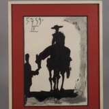 nach Pablo Picasso, Don Quijote und Sancho Panza - фото 2