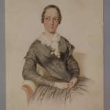 Friedrich August Schlegel, attr., Damenportrait - Foto 2