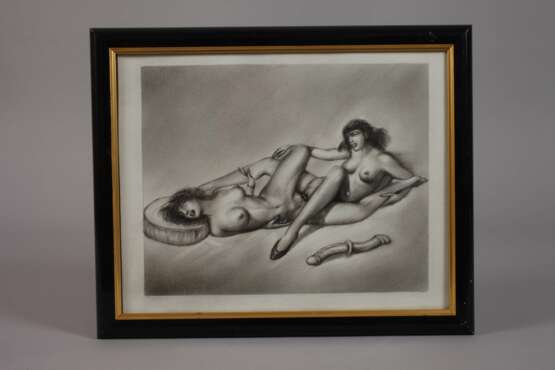 Konvolut erotische Zeichnung - Foto 2