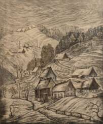 Felix Bartl, "Erster Schnee im Erzgebirge"