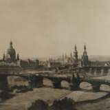 Prof. Georg Erler, Ansicht von Dresden - Foto 1