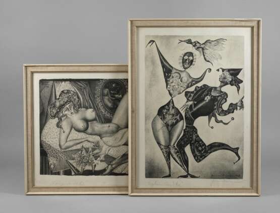 Hermann Naumann, Zwei erotische Darstellungen - Foto 1