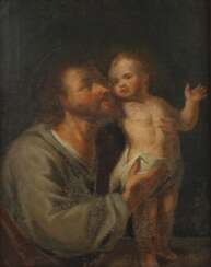 Jesus mit seinem Vater Josef von Nazareth