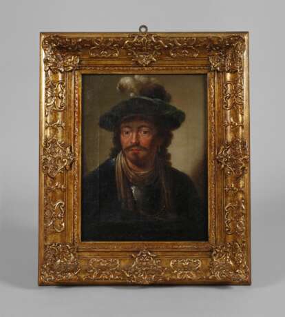 Rembrandtnachfolge, Herrenportrait - фото 1