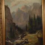 Ludwig Correggio, Schlucht in den Alpen - фото 2