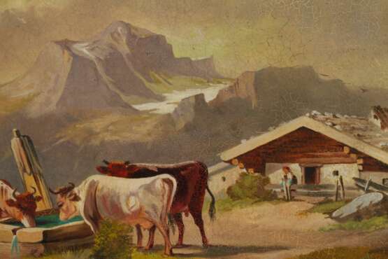 A. Gerasch, Kühe auf der Alm - фото 4