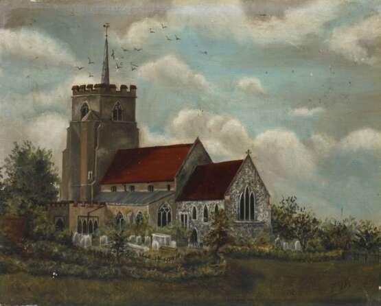 F. Woollard, Englische Dorfkirche - фото 1