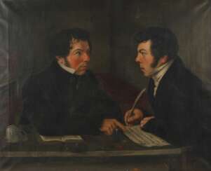 Franz Schubert & Franz Grillparzer bei der Arbeit