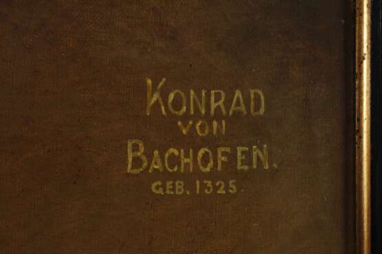 Bildnis des Konrad von Bachofen - photo 3