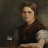 Dora Arnd-Raschid, Mädchen mit Bierglas - Foto 1