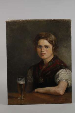 Dora Arnd-Raschid, Mädchen mit Bierglas - фото 2