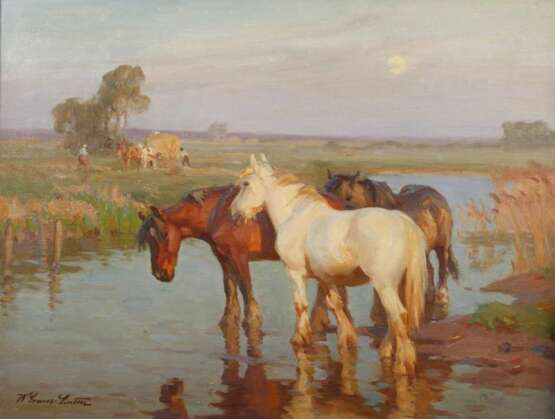 William Evans Linton, The Close of a Hot Day - Foto 1