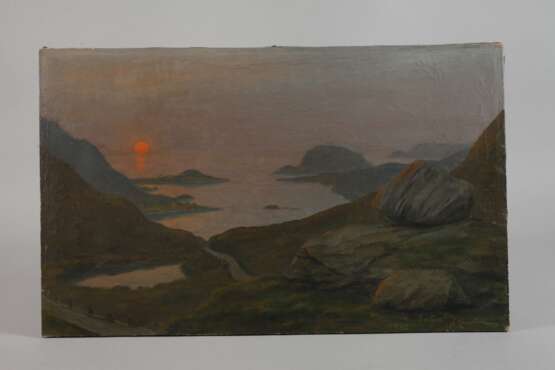 J. Hartman, Küste im Sonnenuntergang - Foto 2