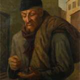L. Lepiazke, Alter Mann beim Geldzählen - Foto 1