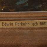 Edwin Perkuhn, attr., Elch im Moor - Foto 3