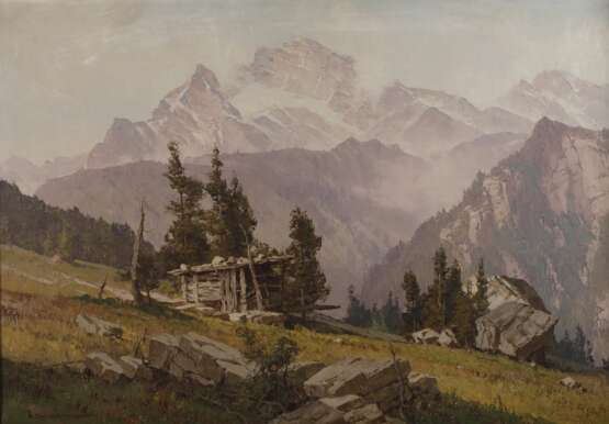 Ernst Carl Walter Retzlaff, Alpenlandschaft - Foto 1