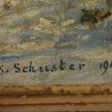 Karl Schuster, attr., Spuren im Schnee - Foto 3