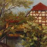 R. Otto, Mühle in Frühlingslandschaft - Foto 1