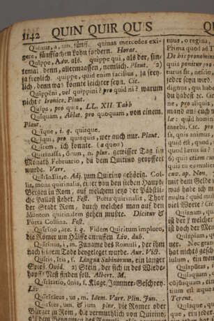 Manuale Lexicon Latino-Germanicum 1748 - photo 5
