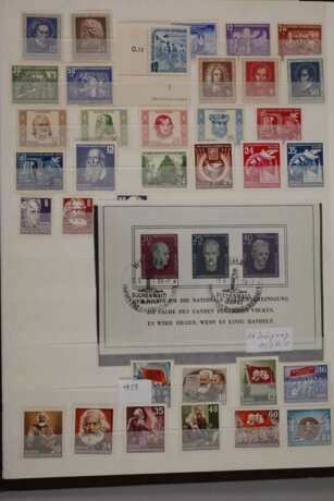 Briefmarkensammlung SBZ und DDR - photo 1