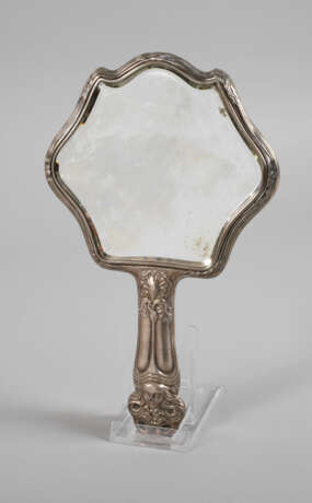 Silber Jugendstil-Handspiegel England - photo 1