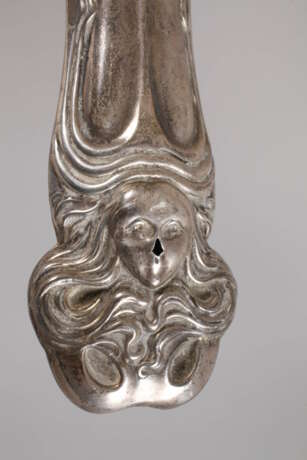 Silber Jugendstil-Handspiegel England - photo 3