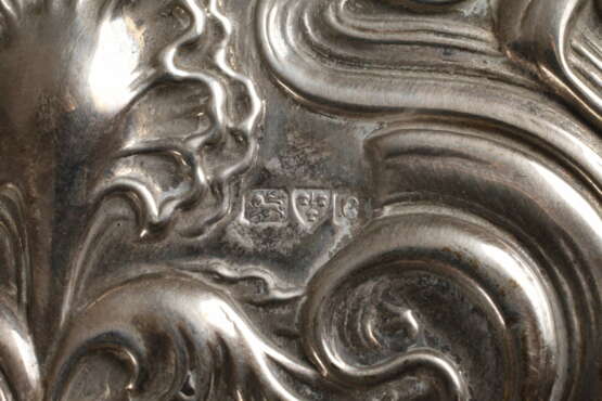 Silber Jugendstil-Handspiegel England - photo 4