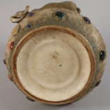 Amphora "Grès-Bijou"-Vase mit Elefant - Foto 4
