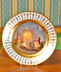 L'assiette de la France, début du XIXE siècle, la porcelaine