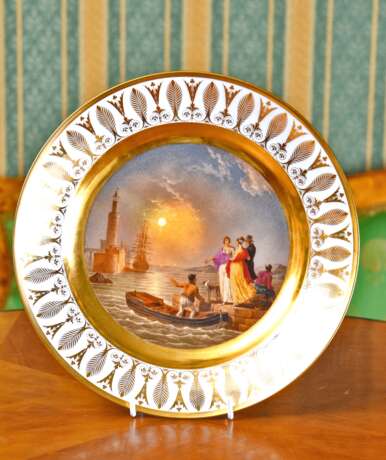 «L'assiette de la France début du XIXE siècle la porcelaine» - photo 1
