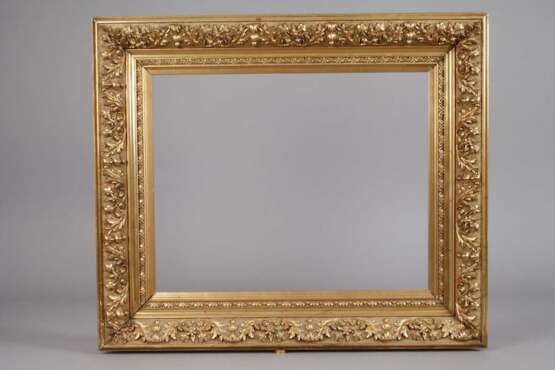 Paar Goldstuckleisten-Rahmen, 2. Hälfte 20. Jahrhundert - photo 2